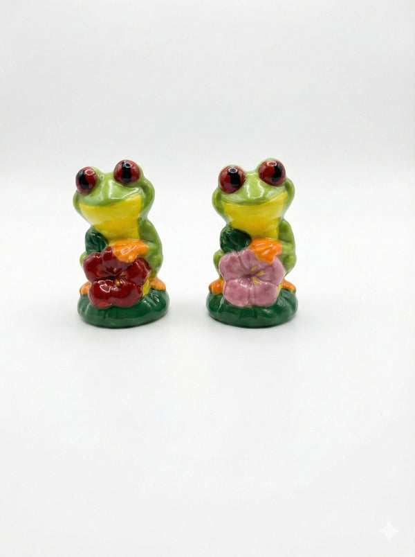 Rainforest Cafe | Happy Frogs | Salt & Pepper Shakers