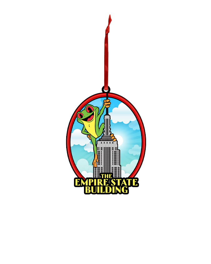 Rainforest Cafe x The Empire State Building | Cha Cha | Christmas Ornament