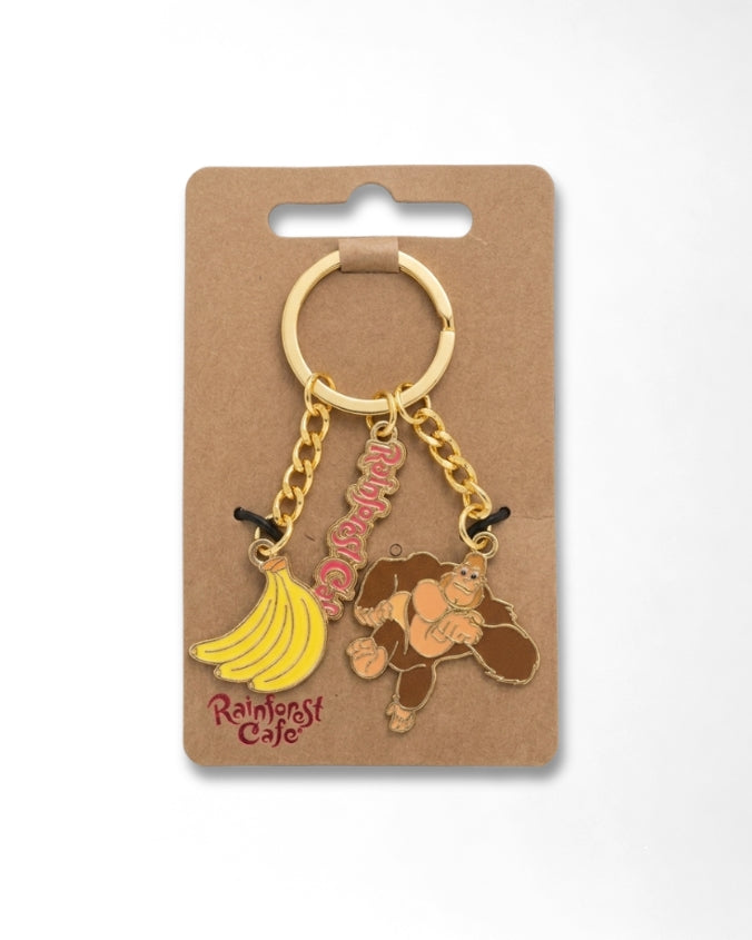 Rainforest Cafe | Bamba Banana Charms  | Keychain