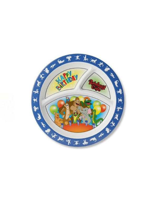 Rainforest Cafe | Birthday Special Edition | Segmented Plate