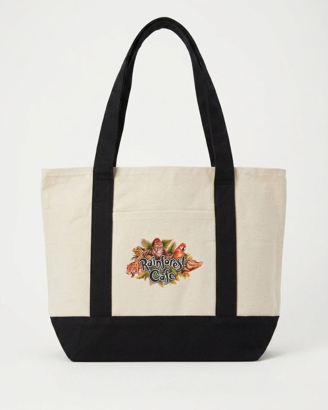 Rainforest Cafe | Vintage Logo  | Canvas Tote