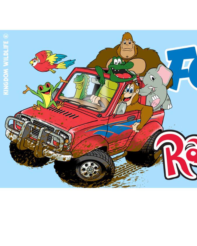 Rainforest Cafe | Follow Me | Bumper Sticker