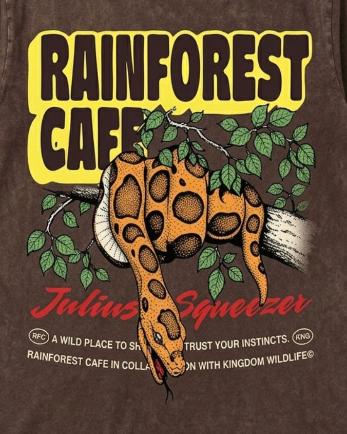 Rainforest Cafe | Julius Squeezer | Adult Tee