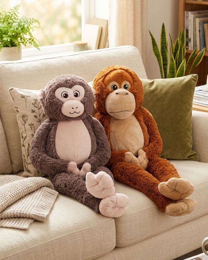 Rainforest Cafe | Soft & Cuddly Monkey | 30" Plush