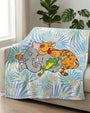Rainforest Cafe | Sleeping Bunch | Plush Blanket