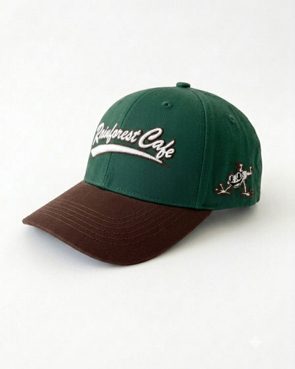 Rainforest Cafe | Embroidered Varsity | Adult Cap