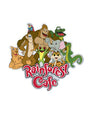 Rainforest Cafe | Wild Bunch| Chrome Sticker