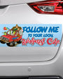 Rainforest Cafe | Follow Me | Bumper Sticker