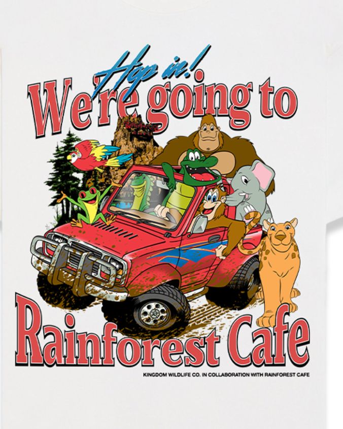 Rainforest Cafe | Hop In Wild Bunch | Adult Tee – Landry's Inc.