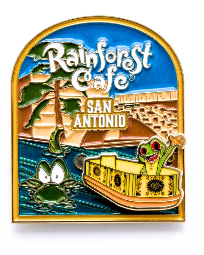 Rainforest Cafe | San Antonio | Enamel Magnet
