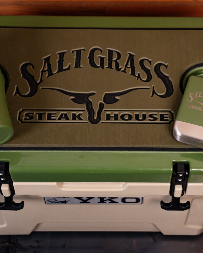 Saltgrass | Logo | Yukon Cooler