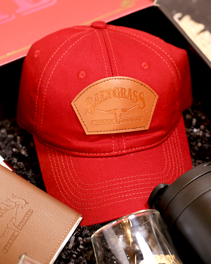 Saltgrass | Leather Patch | Baseball Cap