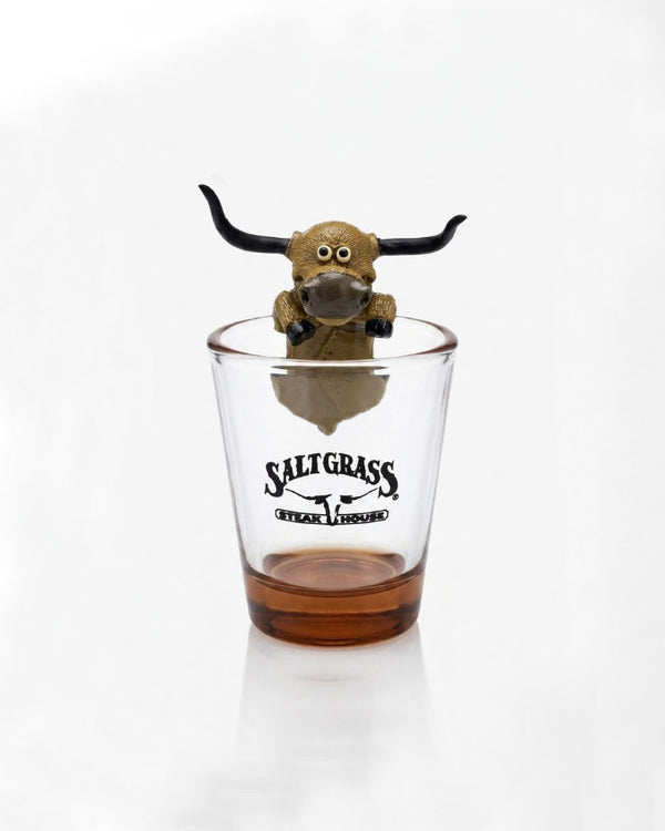 Saltgrass | Longhorn Steer | Shot Glass