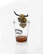 Saltgrass | Longhorn Steer | Shot Glass