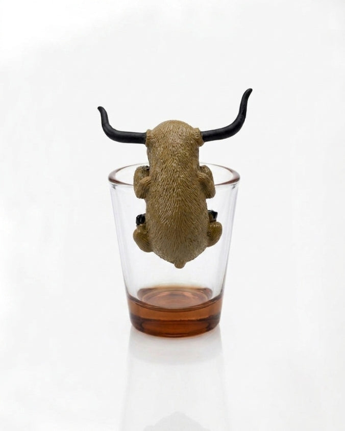 Saltgrass | Longhorn Steer | Shot Glass