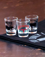 Saltgrass | Logo Mix | Trio Shot Glasses - FINAL SALE