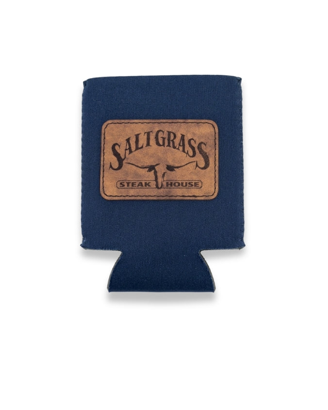Saltgrass | Logo Lather Look Patch | Koozie