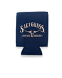 Saltgrass | Logo Lather Look Patch | Koozie
