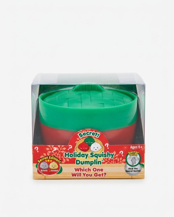 ZORBITZ | Secret Holiday Dumpling | Squishy Squeeze Toy