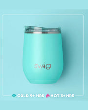 Swig Life | Christmas Bow | Stemless Wine Cup