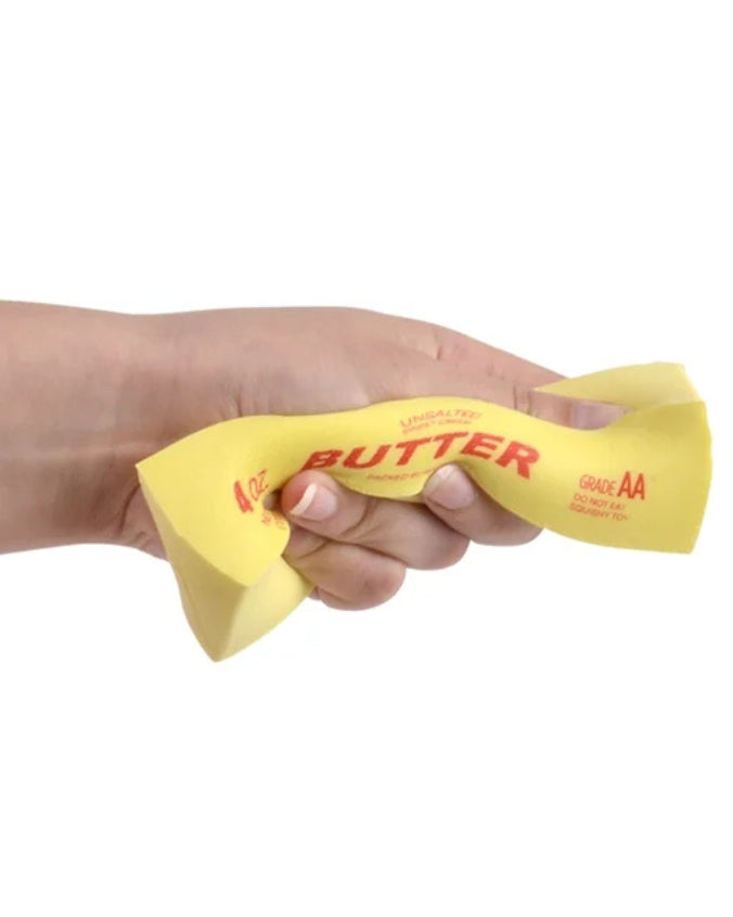 RHODE ISLAND NOVELTY| 5.3" SQUISH BUTTER| Sensory Fidget Toy