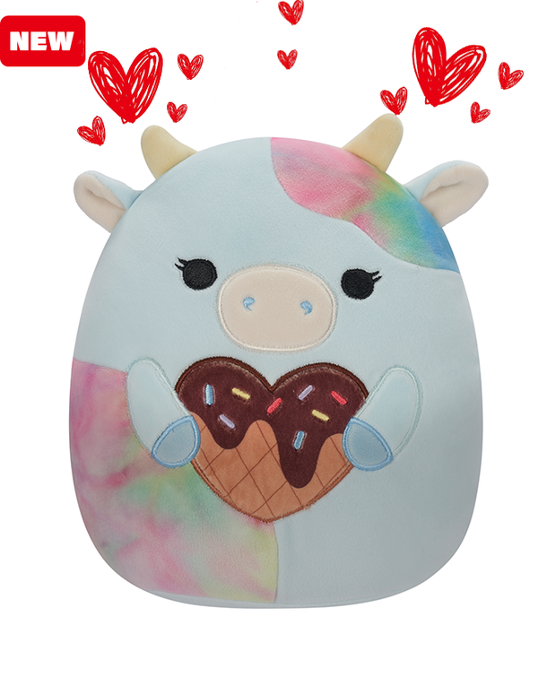 Valentine Squishmallow | Caedia with Ice Cream | 12" Plush