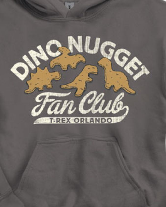 T-Rex Cafe | Dino Nugget Fan Club | Youth Hoodie – Landry's Inc.