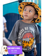 Yak & Yeti | Unless You Can Be A Tiger | Kids Tee - FINAL SALE