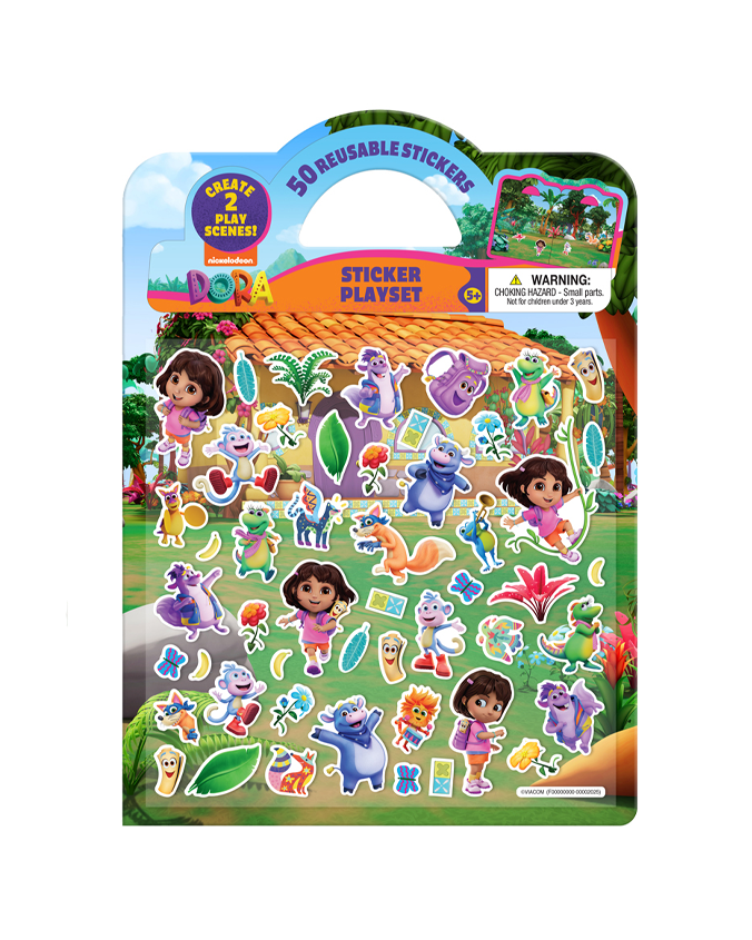 Dora x Rainforest Cafe | Sticker Playset – Landry's Inc.