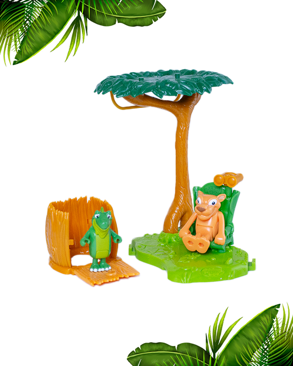 Rainforest Cafe | Wild Bunch Hangouts! Toy Set | Iggy & Maya Spot