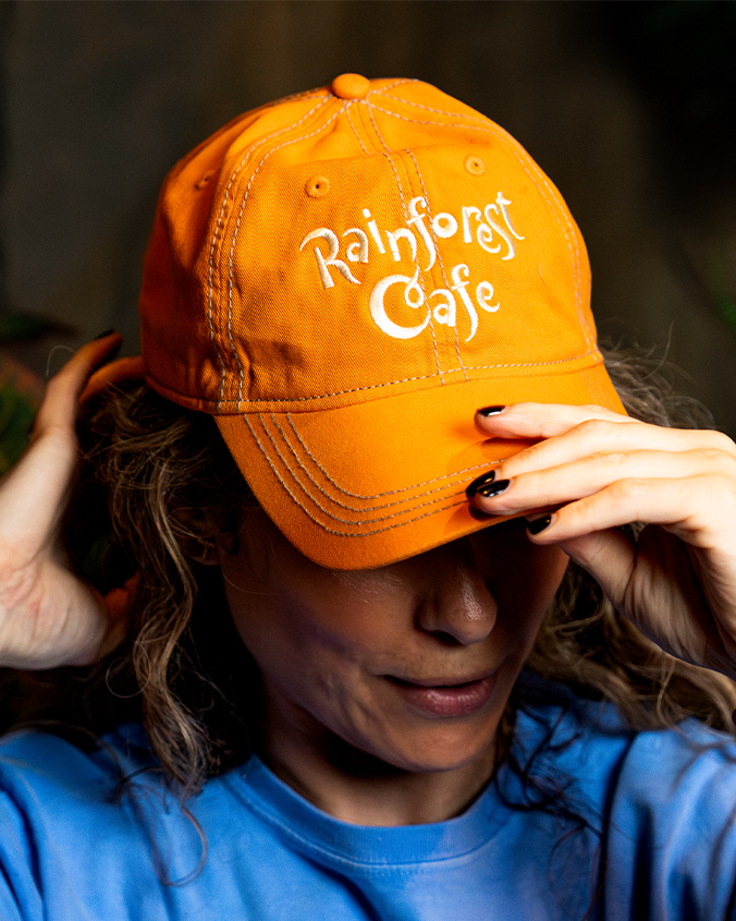 Rainforest Cafe Embroidered Logo Adult Cap – Landry's