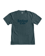 A crewneck T-shirt with "RAINFOREST CAFE" embroidered on the center. The shirt is on a plain white background.