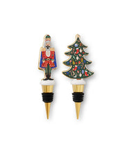 Rifle Paper | Nutcracker & Tree | Wine Stoppers