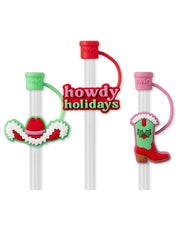 Swig Life | Howdy Holidays | Straw Toppers