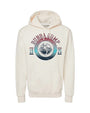 Sweat Cream Heather pullover hoodie. Centered in a circle is the Bubba Gump Logo, above it reads "Bubba Gump". On the left is the number 19 and on the right is the number 75.