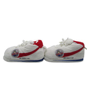 Side view of the Forrest Gump running shoes adult slippers from Bubba Gump.