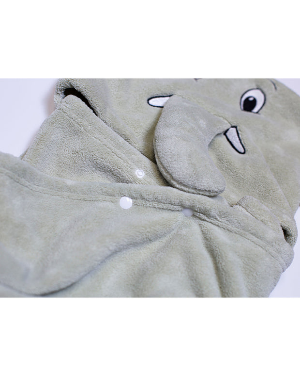 hooded elephant towel, elephant towel, hooded kids towel