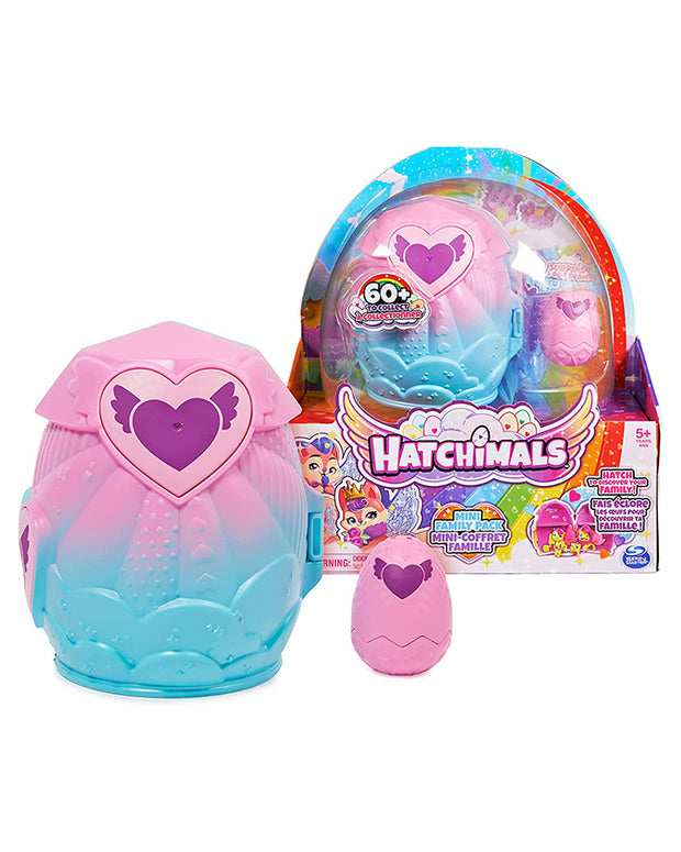 Packaging for Hatchimals Mini Family Blind Pack.